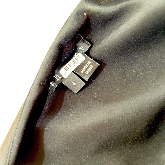 Theory 100% silk Black Jumpsuit jogger cuffs spaghetti straps front pockets sz 4 - Picture 10 of 11